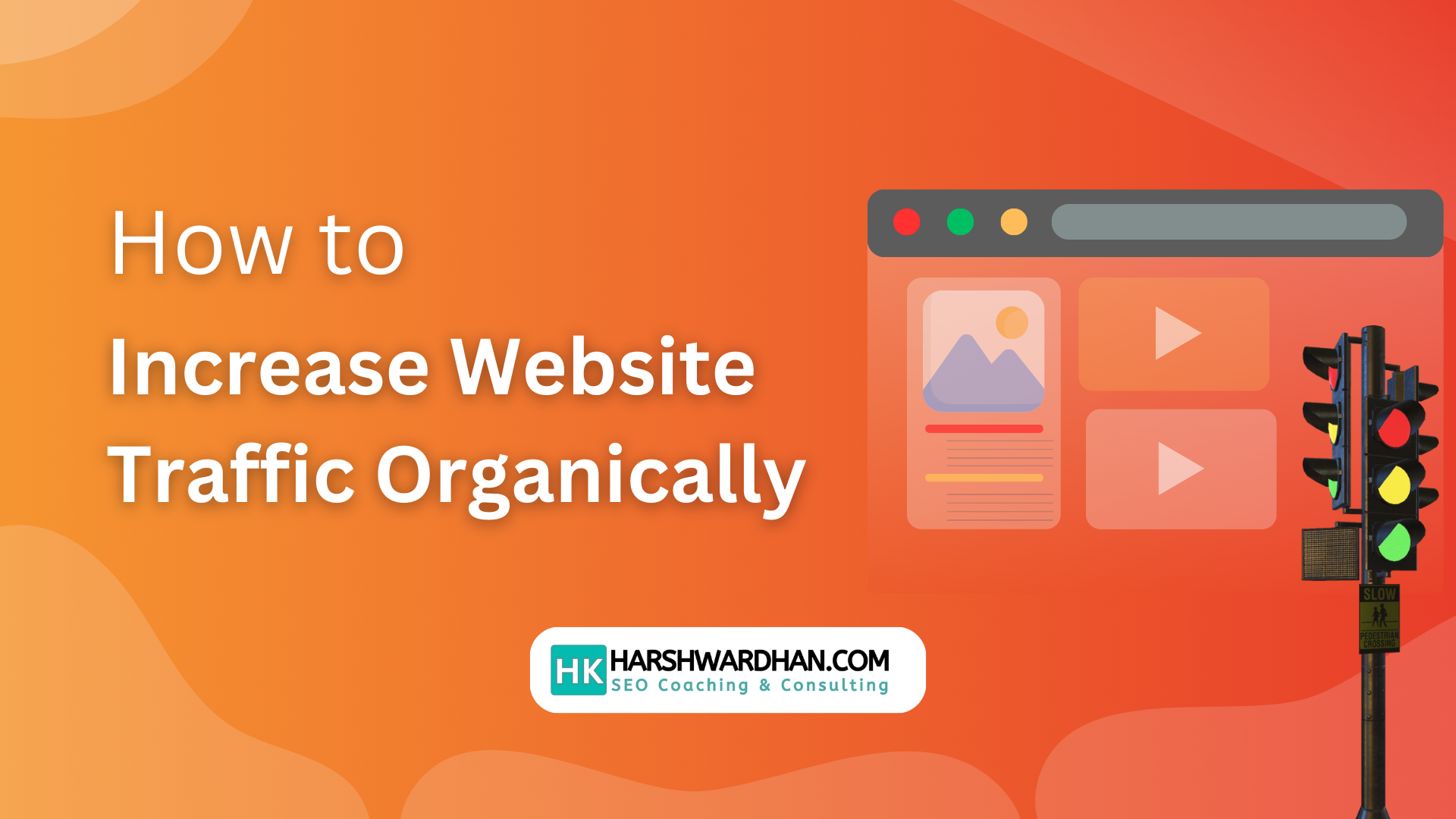 how to increase website traffic organically