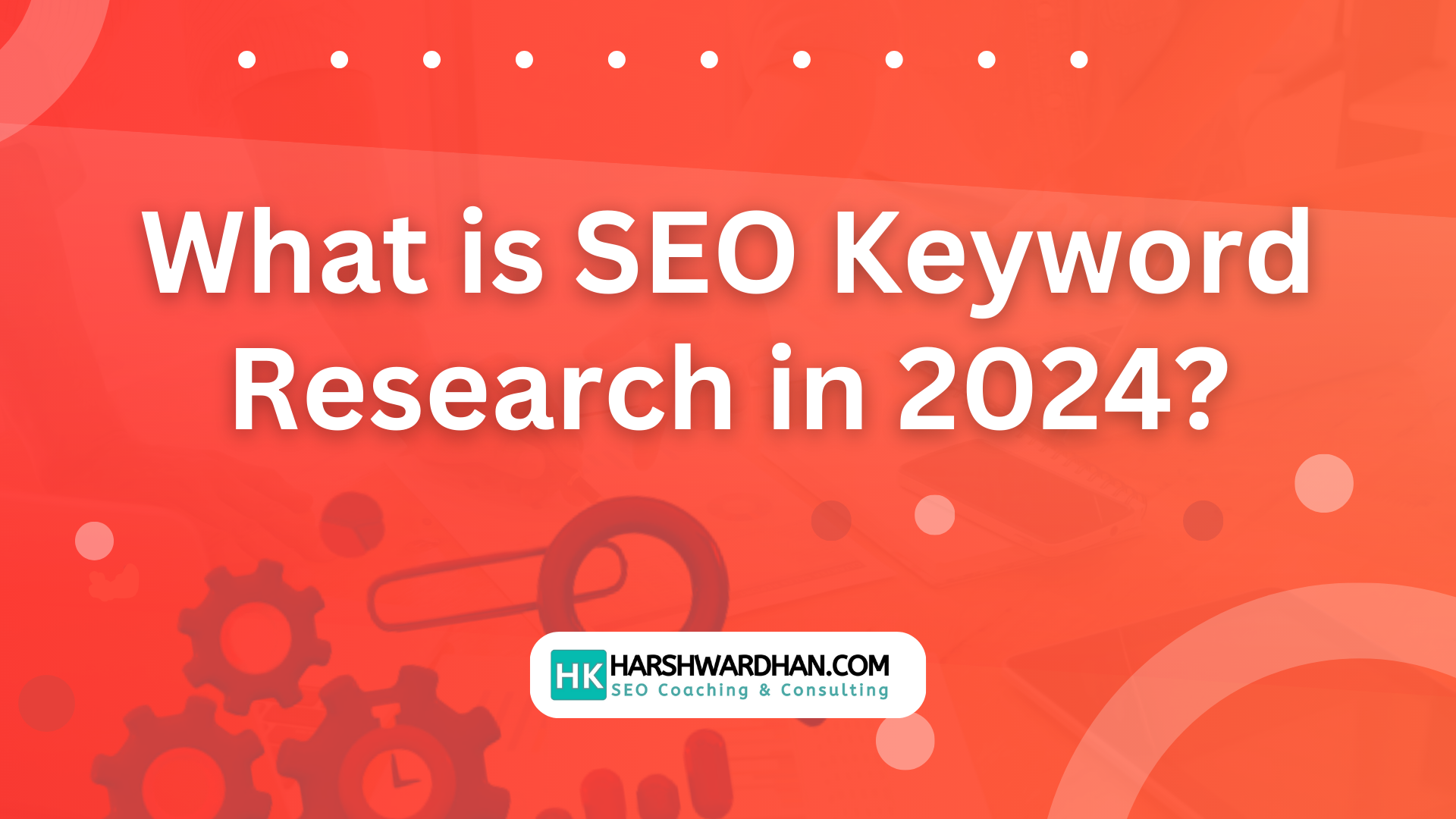 what is seo keyword research