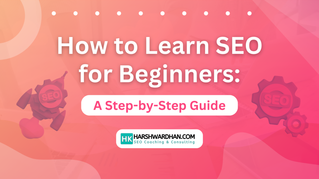 How to learn seo for beginners